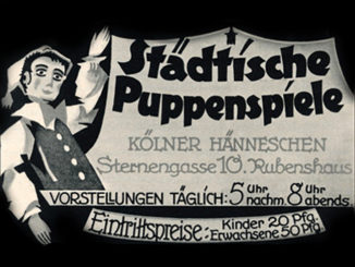 Bild eines Werbeplakats vom Kölner Hänneschen